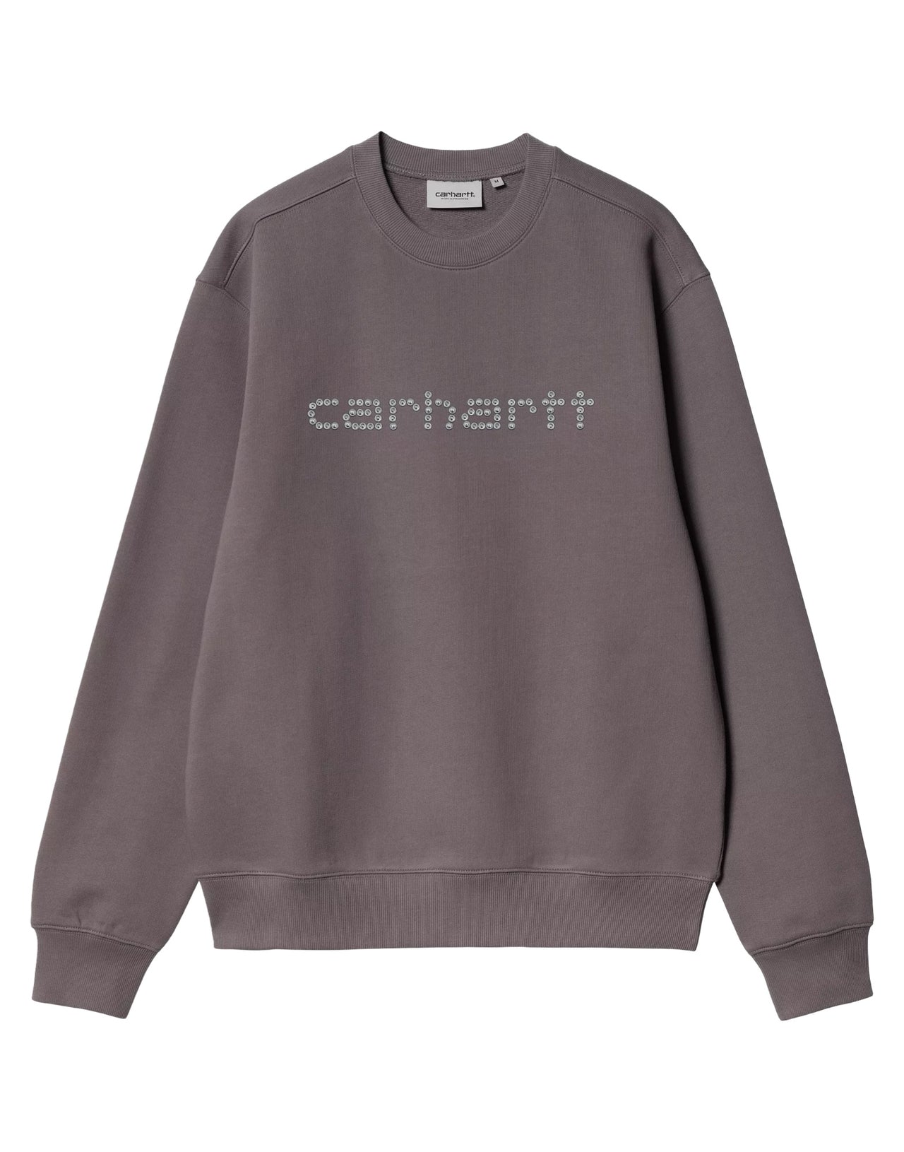 CARHARTT WIP FELPA RIVER SCRIPT COTONE MANTA