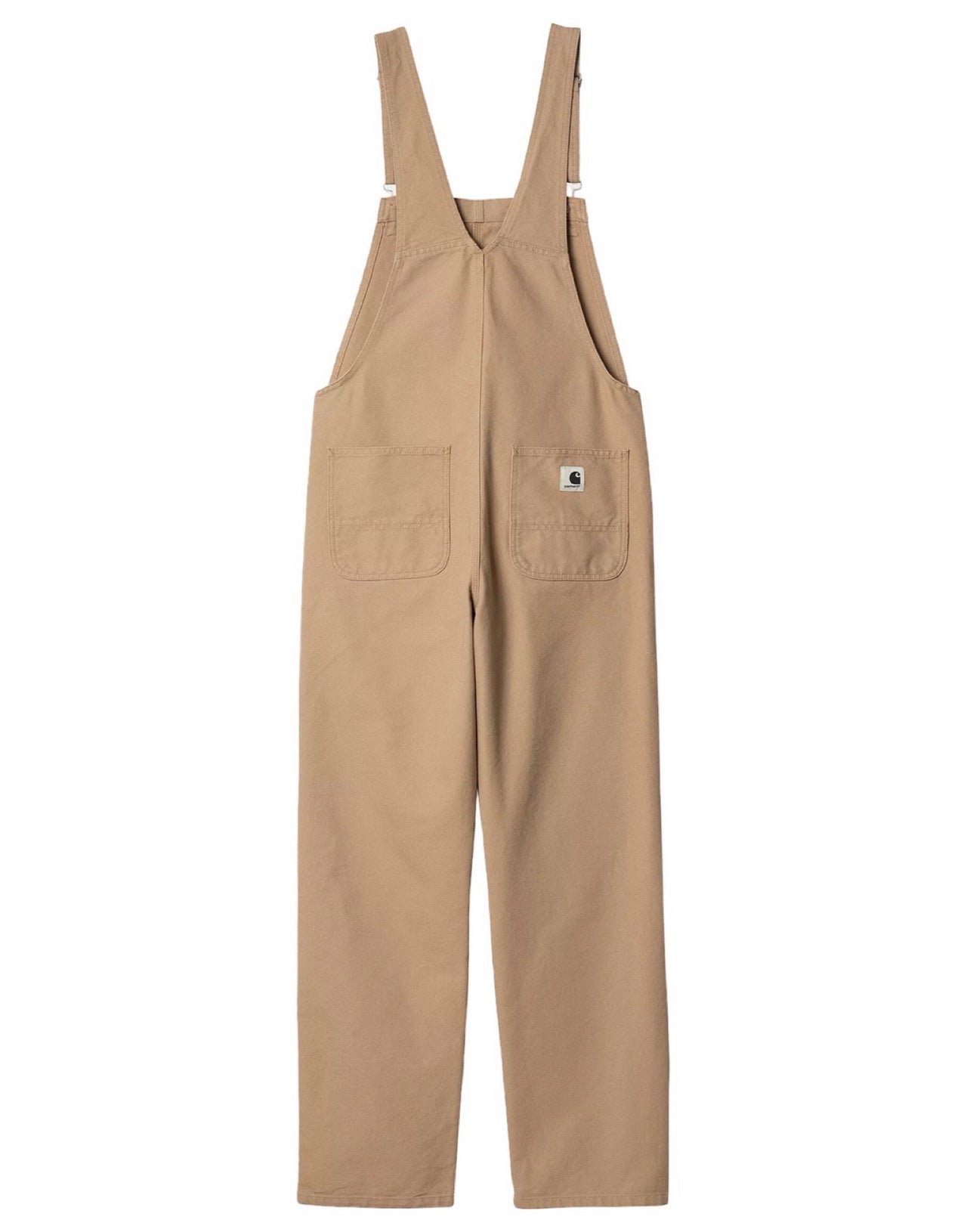 CARHARTT WIP SALOPETTE BIB OVERALL STRAIGHT CANVAS BEIGE