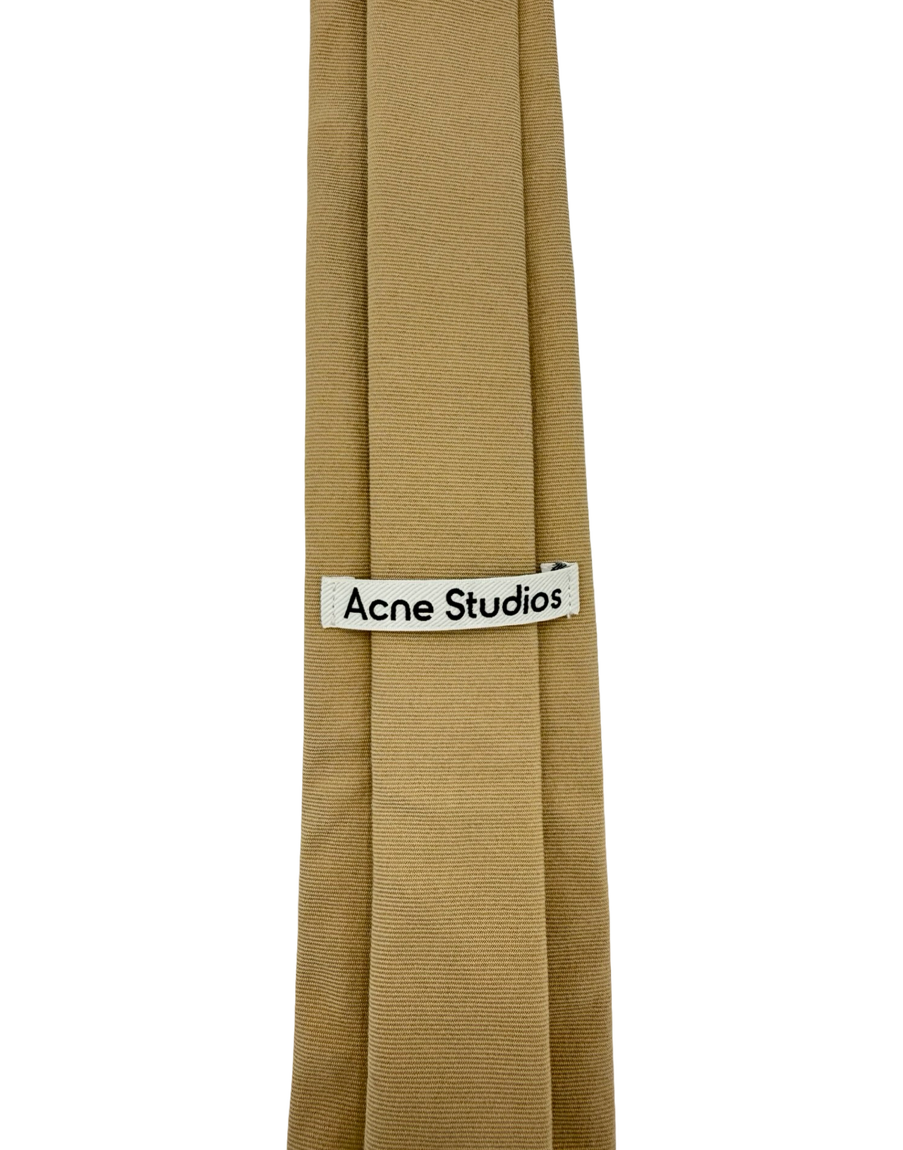 ACNE STUDIOS Cravatta Beige