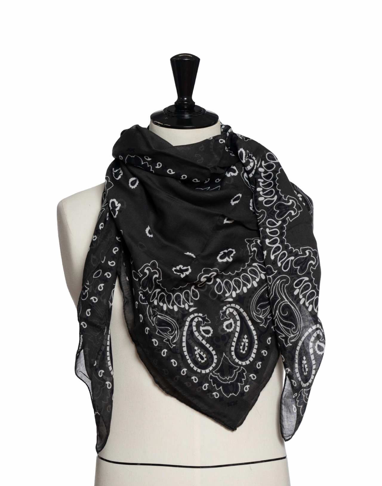 DESTIN BANDANA 120 X 120 CM COTONE MILITARE