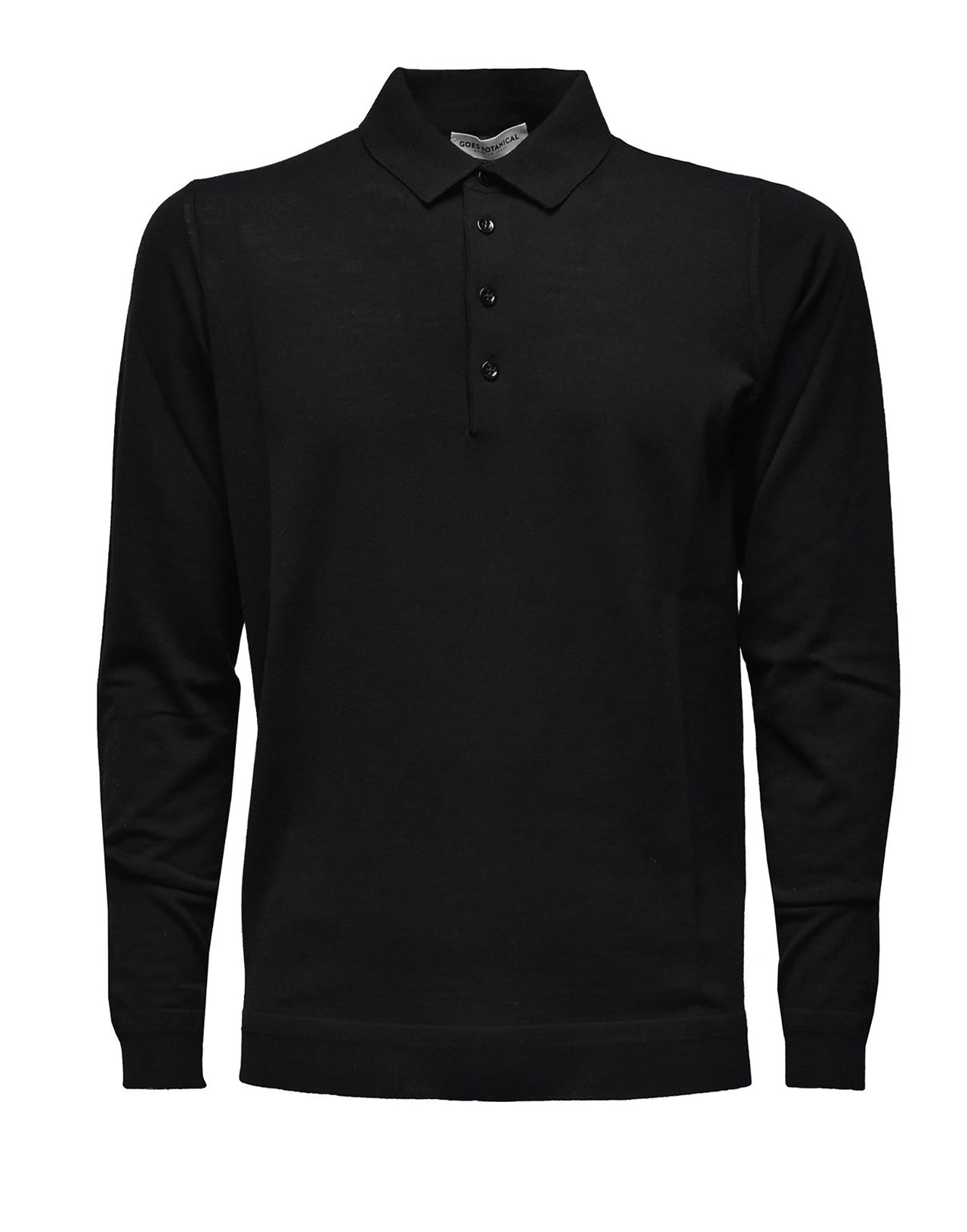 GOES BOTANICAL Polo in Lana Nera