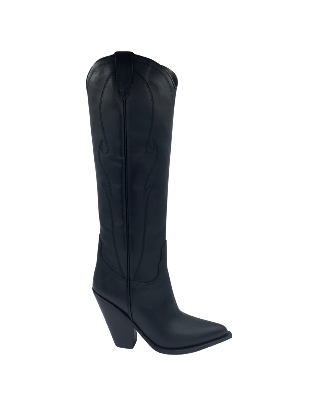 SONORA TEXANO ALTO CALF NERO