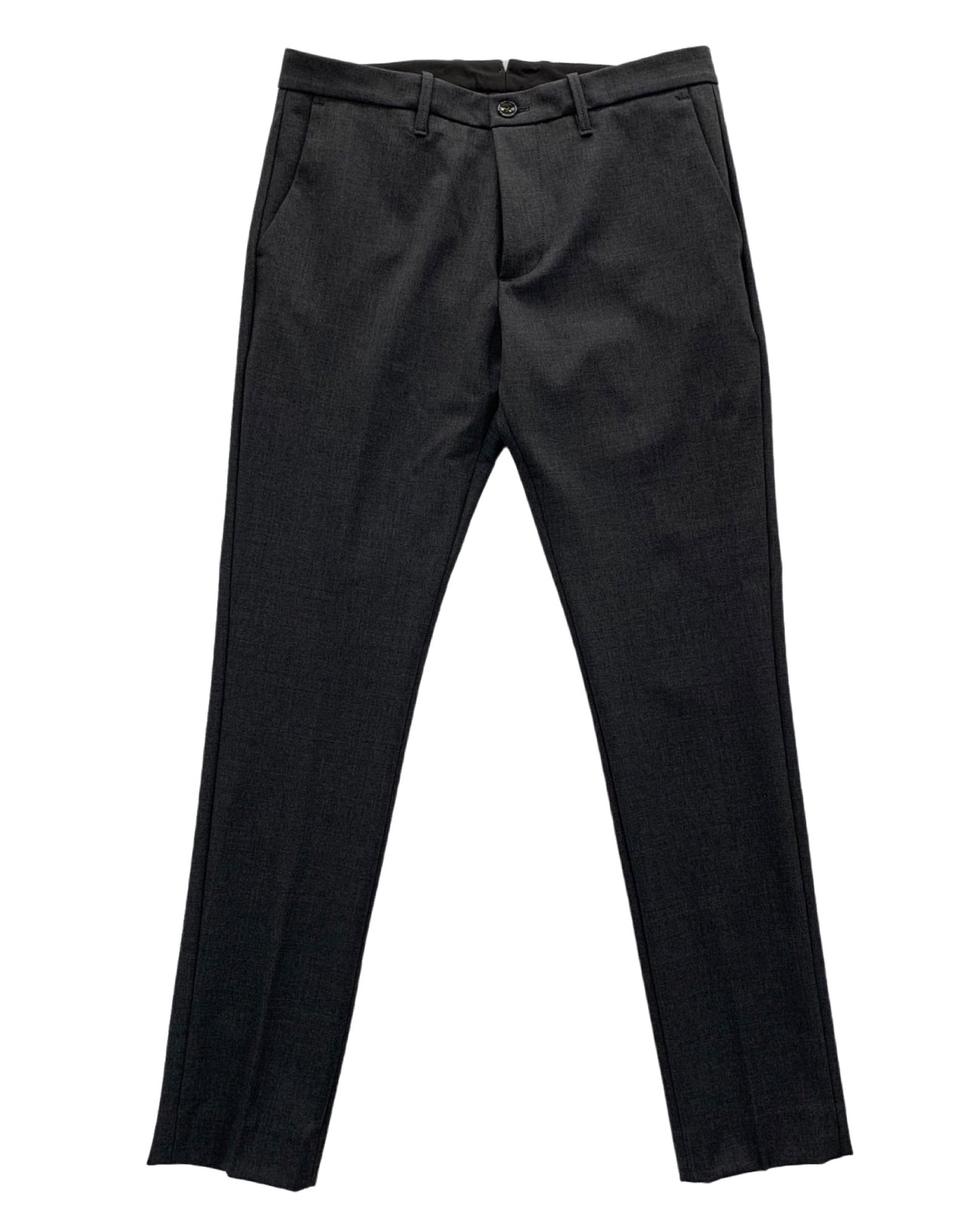 Nine in The Morning PANTALONE EASY TECHNIC WOOL ANTRACITE