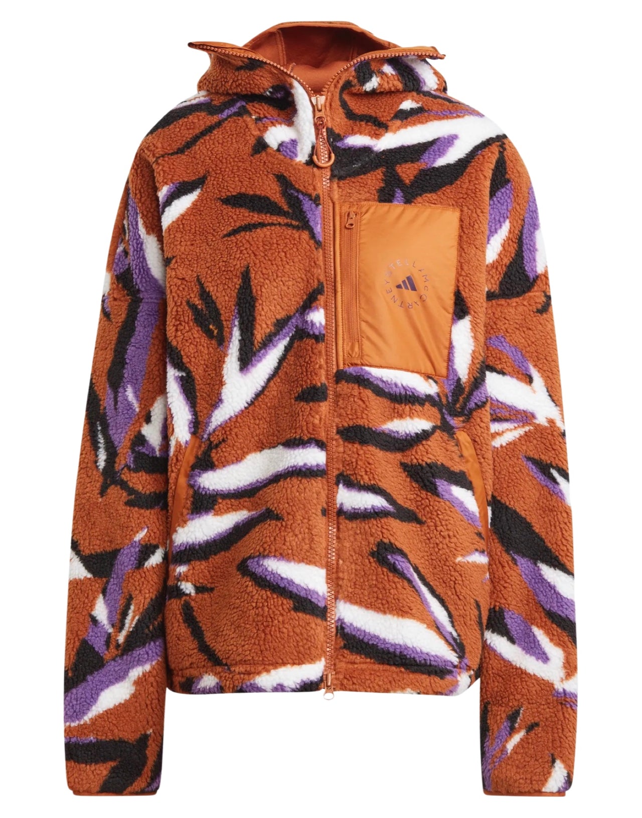 Adidas by Stella McCartney Giacca camouflage caramello