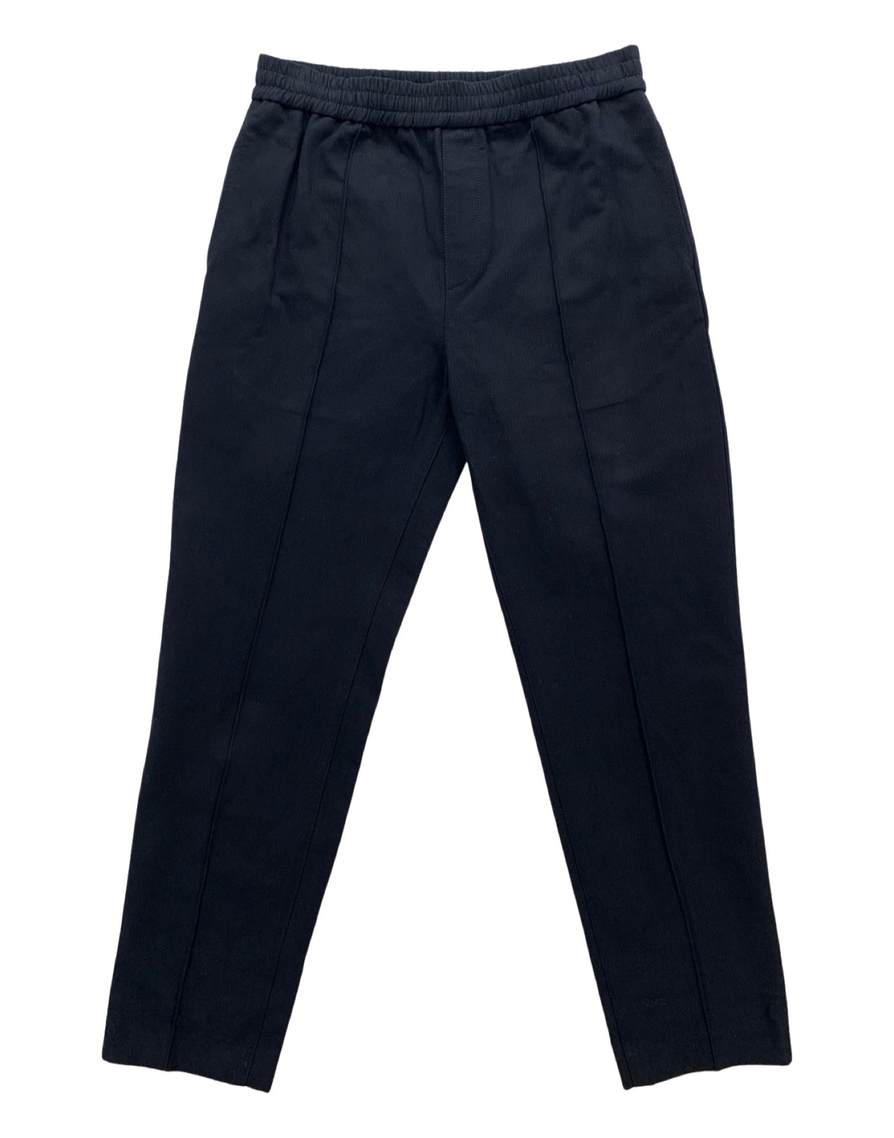 A.P.C. Pantalone over cotone organico coulisse blu navy