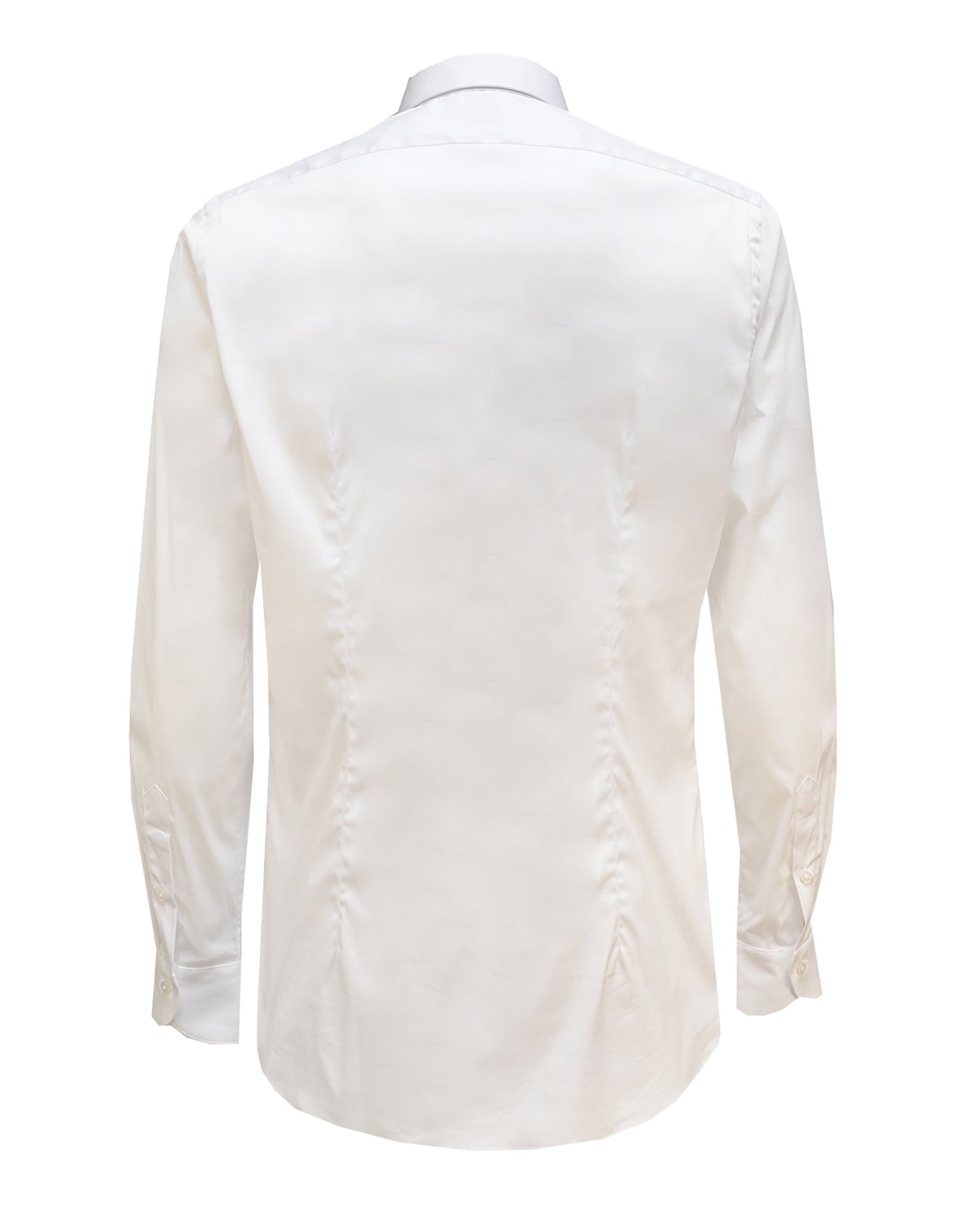 Xacus white shirt in popeline tailor stretch