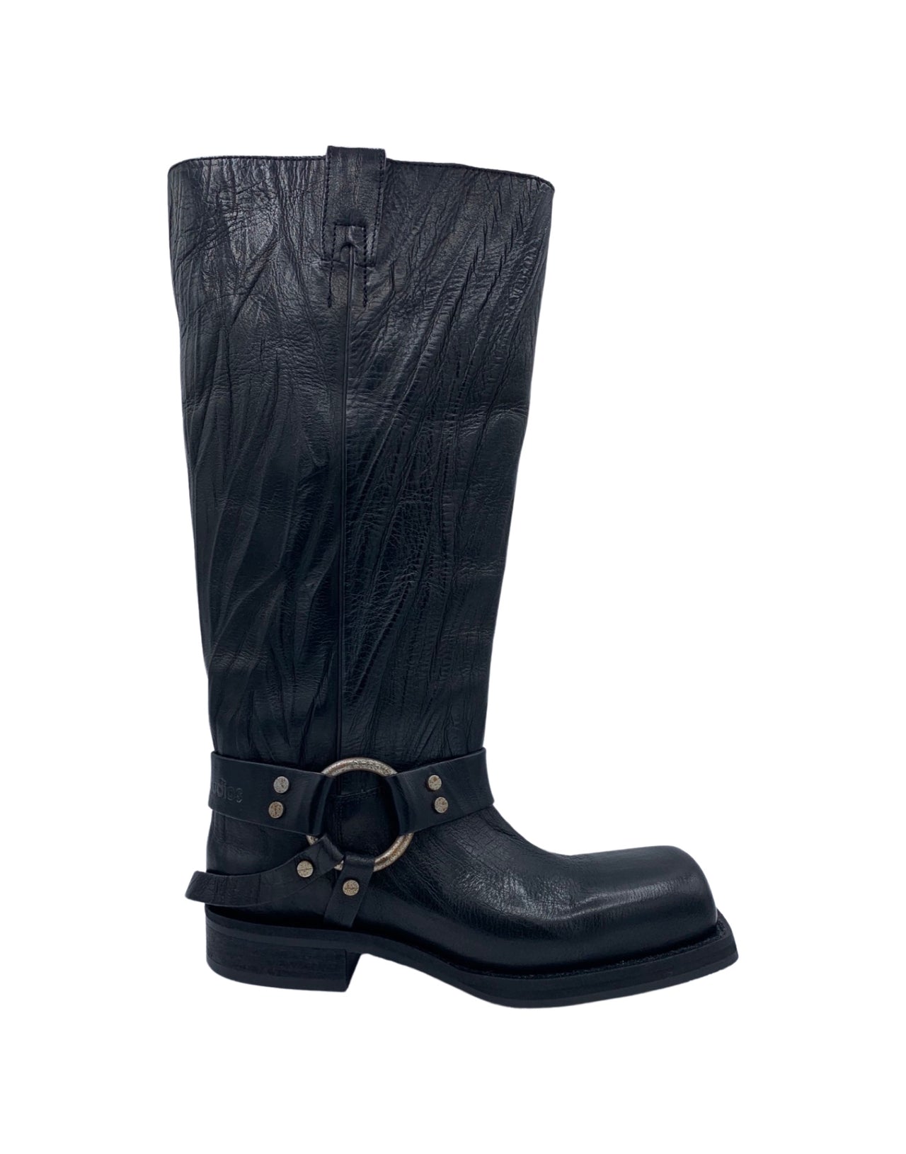 ACNE STUDIOS STIVALE BIKER NERO