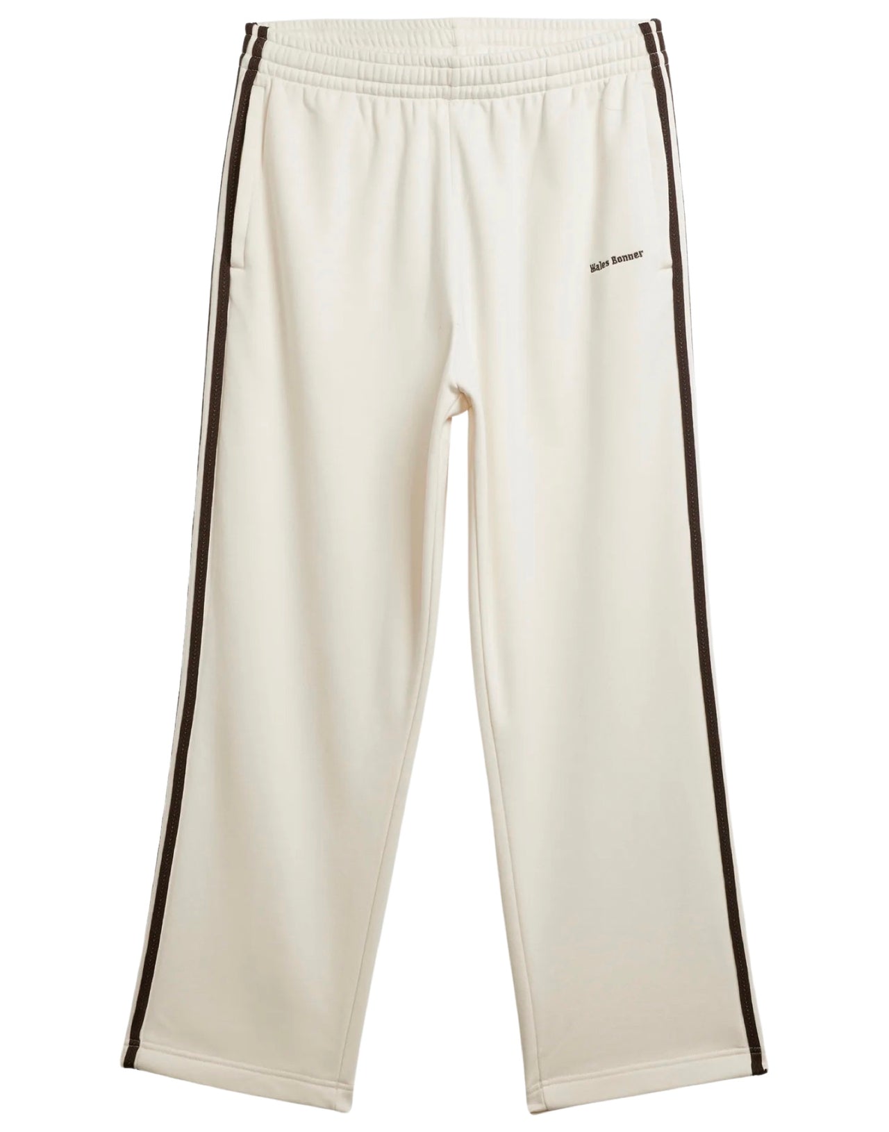 WALES BONNER PANTALONI COTONE BIANCHI