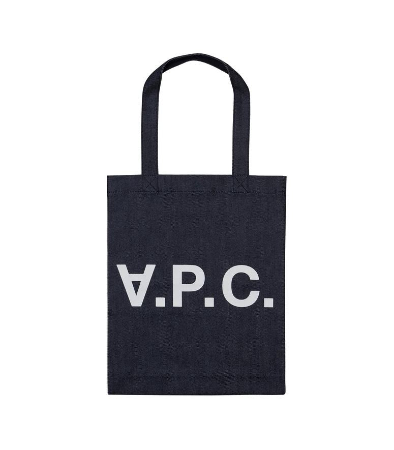 A.P.C. Tote Bag Denim with logo