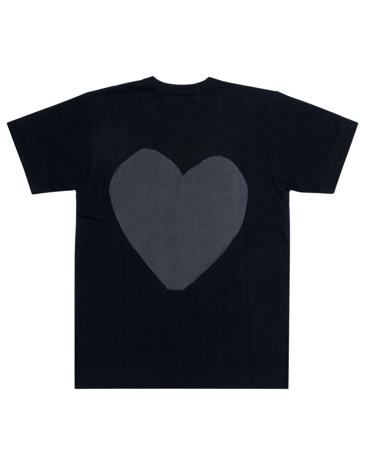 Cdg Play T-shirt with black opaque heart m